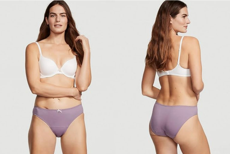 Panti menstrual Victoria Secret bikini flujo medio XL Violeta